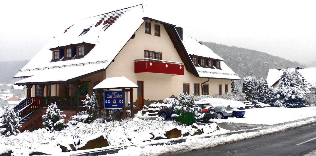 Landgasthof Zum Hirschen Hafenlohr 외부 사진