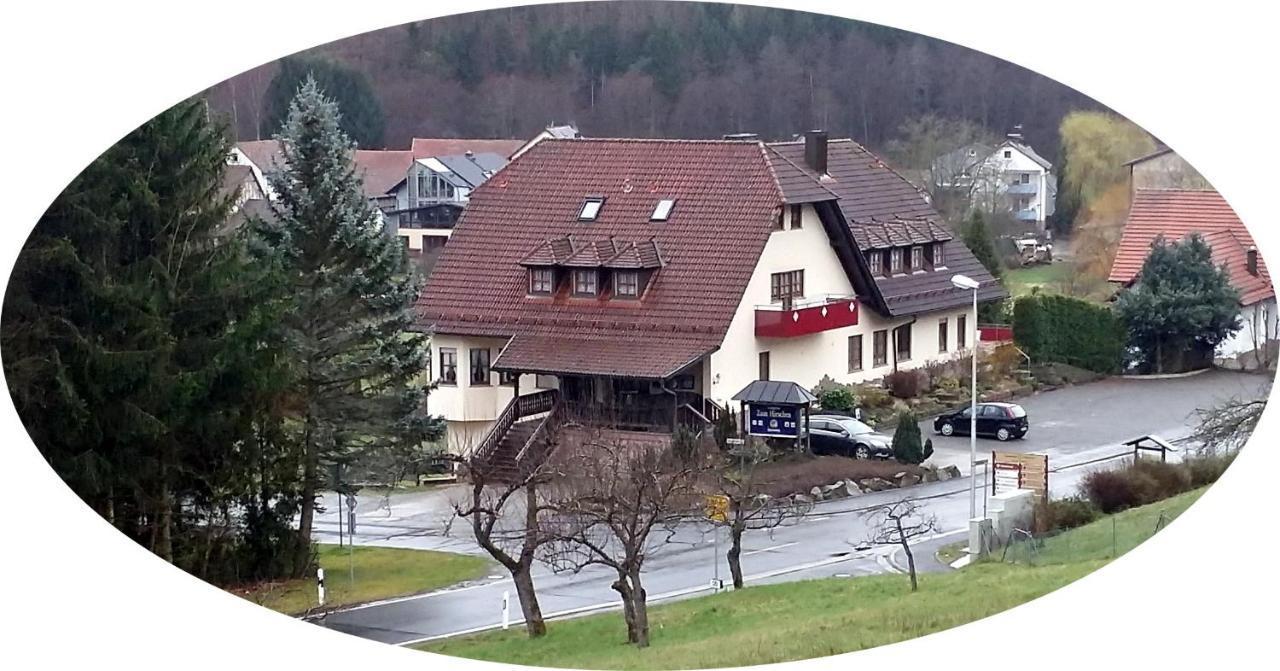 Landgasthof Zum Hirschen Hafenlohr 외부 사진